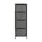 Flash Furniture Black/Gray 4 Drawer Storage Dresser Organizer WX-5L203-X-BK-GR-GG - alternate 6